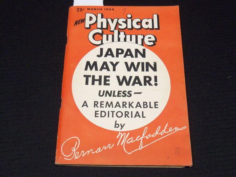 1944 MARCH PHYSICAL CULTURE MAGAZINE - DIGEST - JAPAN MAY WIN THE WAR - K 1