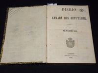 1856 JAN-JUL DIARIO DA CAMARA DOS DEPUTADOS VOLUMES LOT OF 3 - LISBOA - KD 2016K