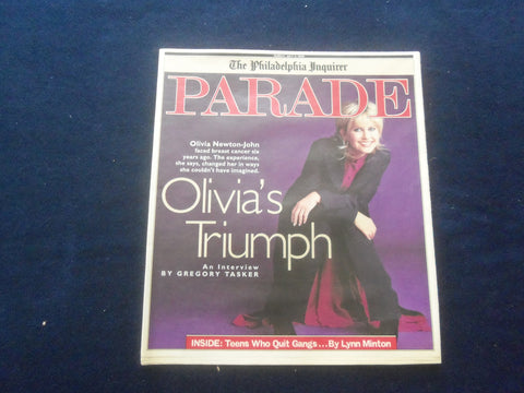 1998 JULY 5 THE PHILADELPHIA PARADE MAGAZINE - OLIVIA NEWTON-JOHN - NP 6204