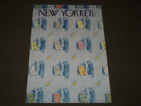 1950 NOVEMBER 18 NEW YORKER MAGAZINE FRONT COVER ONLY - GREAT ART FOR FRAMING