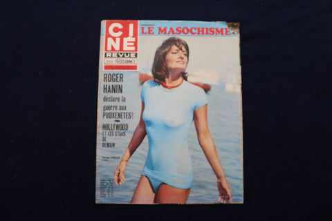 1973 NOVEMBER 29 CINE REVUE MAGAZINE - ROSSANA PODESTA COVER - E 22073