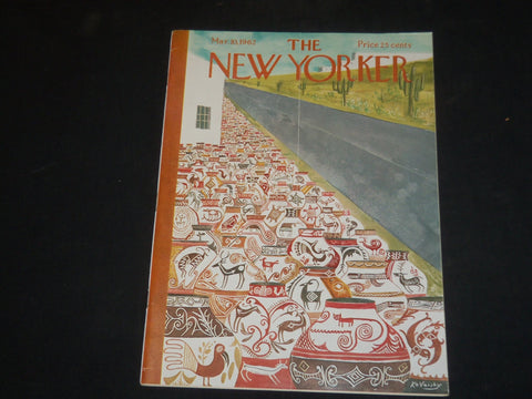 1962 MARCH 10 THE NEW YORKER MAGAZINE - ILLUSTRATED COVER - NY 1105