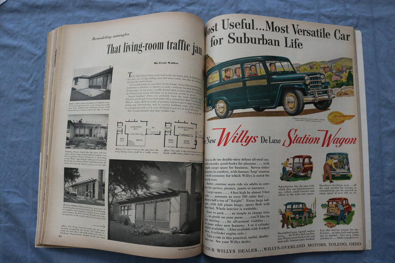 1953 JUNE BETTER HOMES AND GARDENS MAGAZINE - GREAT COVER & ARTICLES - SP 4787K