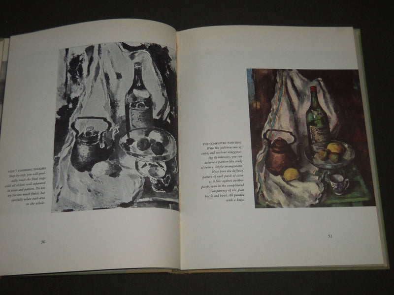 1963 PORTRAIT AND FIGURE PAINTING BY JERRY FARNSWORTH HARDCOVER BOOK - KD 3846