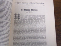 1883 APRIL VOICE OF MASONRY AND FAMILY MAGAZINE - JOHN W. BROWN - K 1270
