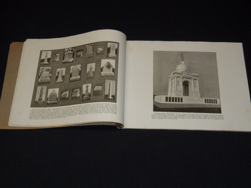 1912 HISTORIC VIEWS OF GETTYSBURG SOFTCOVER BOOK - GREAT PHOTOS - J 7928