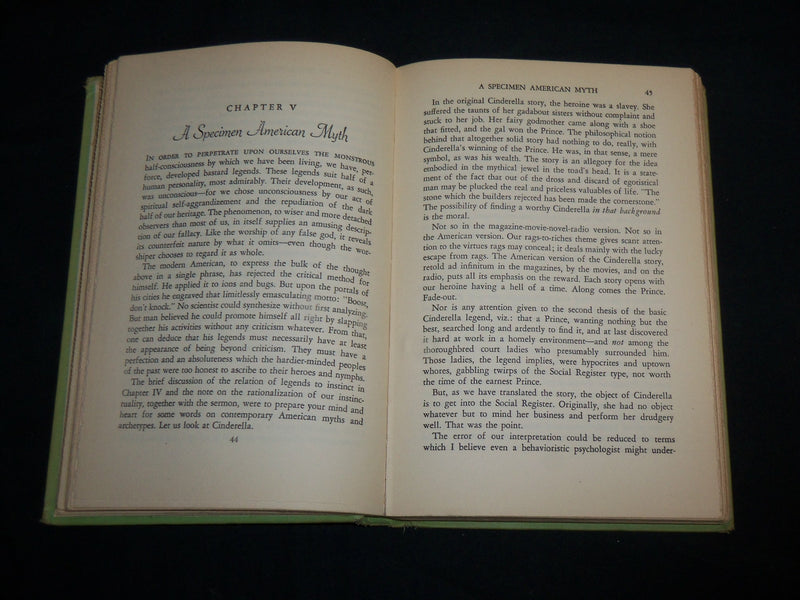 1942 GENERATIONS OF VIPERS HARDCOVER BOOK BY PHILIP WYLIE - KD 6868