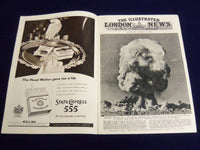 1956 OCTOBER 6 ILLUSTRATED LONDON NEWS MAGAZINE - ATOMIC WEAPON COVER - E 8064