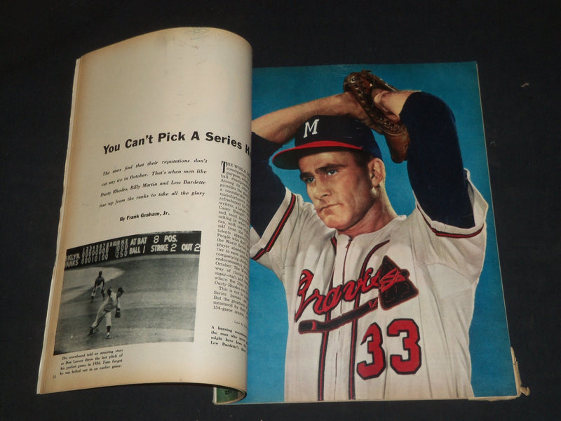 1958 NOVEMBER SPORT MAGAZINE - BOB ANDERSON COVER - SP 8503