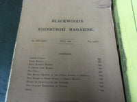1854-1856 EDINBURGH WESTMINSTER LONDON BLACKWOOD MAGAZINE LOT OF 4 - O 1916