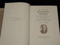 1969 THE PAPERS OF WOODROW WILSON HARDCOVER BOOK BY LINK - VOLUME 6 - KD 7495