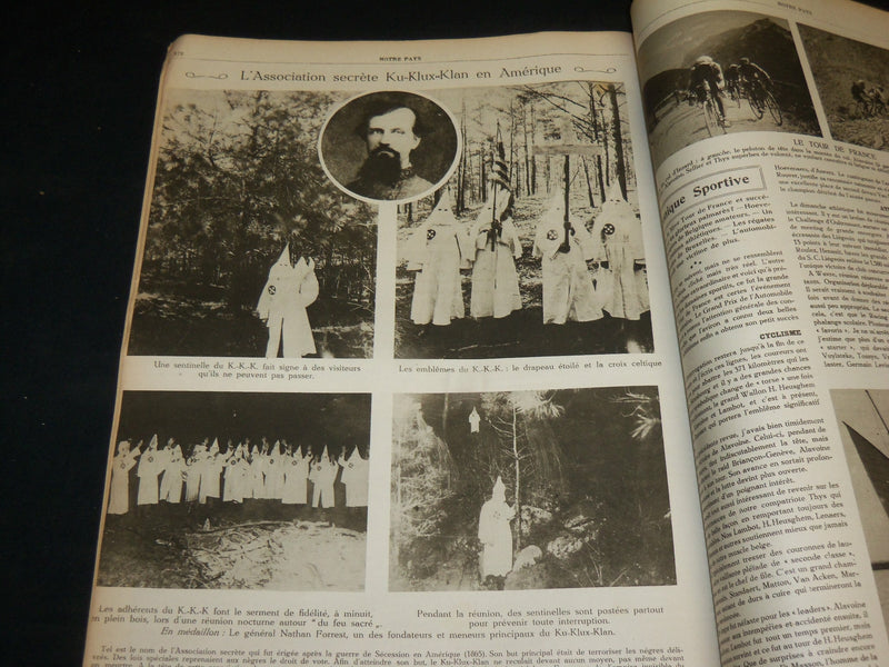 1922-1923 NOTRE PAYS REVUE PANORAMIQUE BELGE MAGAZINE LOT OF 8 - O 3020