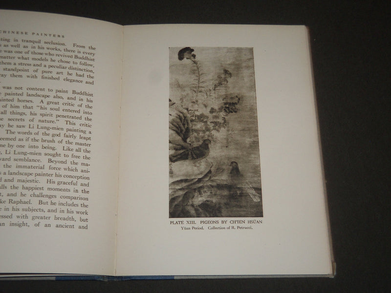 1920 CHINESE PAINTERS BY RAPHAEL PETRUCCI BOOK - KD 4225