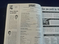 1954 APRIL SPORT MAGAZINE - DON NEWCOMBE COVER - SPRING TRAINING ISSUE - ST 7247