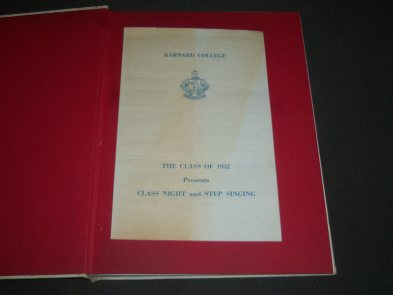 1953 MORTARBOARD BARNARD COLLEGE YEARBOOK - GREAT PHOTOS - YB 944