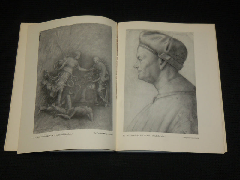 1965 DRAWINGS FROM NEW YORK COLLECTIONS ITALIAN RENAISSANCE BOOK - R 706U