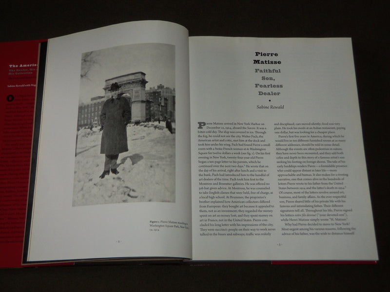 2009 THE AMERICAN MATISSE BY SABINE REWALD BOOK INSCRIBED BY AUTHOR - I 1618