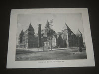 1905 MERCHANTS AND MANUFACTURERS EXPOSITION PROGRAM & ENVELOPE - J 2375