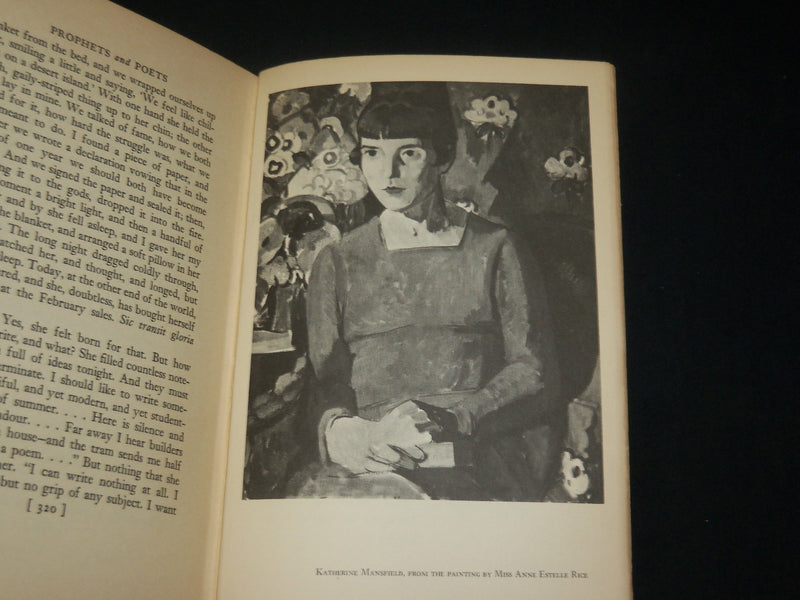 1935 PROPHETS AND POETS HARDCOVER BOOK BY ANDRE MAUROIS - FIRST EDITION- KD 6551