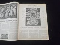 1934 JANUARY NEEDLECRAFT MAGAZINE - NICE ILLUSTRATED COVER - SP 885W