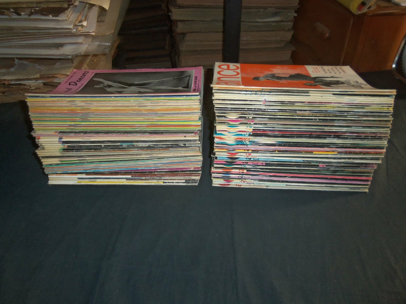 1960-1969 DANCE AND DANCERS MAGAZINE - LOT OF 117 ISSUES - ENGLAND
