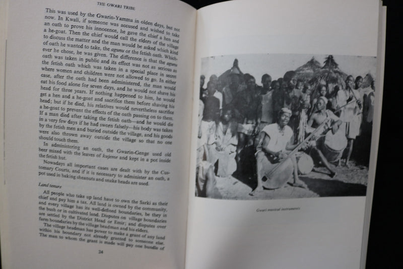 1969 GWARI GADE & KORO TRIBES SOFTCOVER BOOK BY M. NA'IBI & A. HASSAN - K 3536