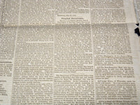 1851 JUNE 19 VERMONT WATCHMAN NEWSPAPER - MILLARD FILLMORE - NP 2152J