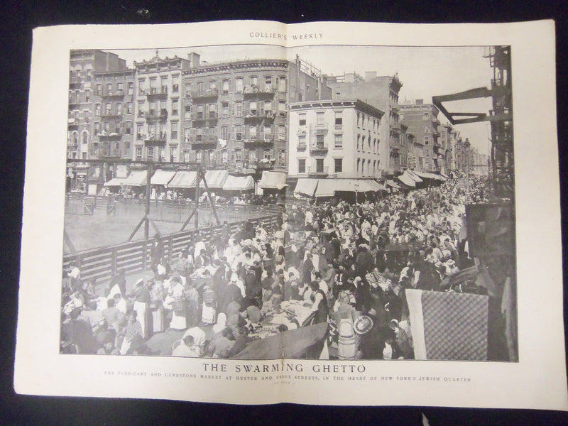 1903 JAN 24 COLLIER'S MAGAZINE - C. D. GIBSON ILLUSTRATION - ST 3919