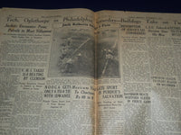 1930 NOVEMBER 9 ATLANTA JOURNAL NEWSPAPER - GEORGIA WINS BY KICK 7-6 - NP 972E