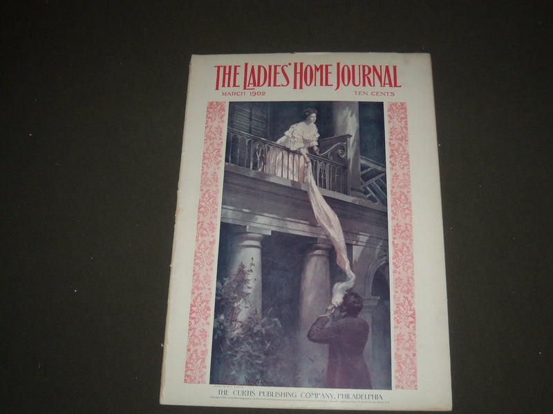 1902 MARCH LADIES' HOME JOURNAL MAGAZINE - GREAT ILLUSTRATIONS & ADS - SP 3069