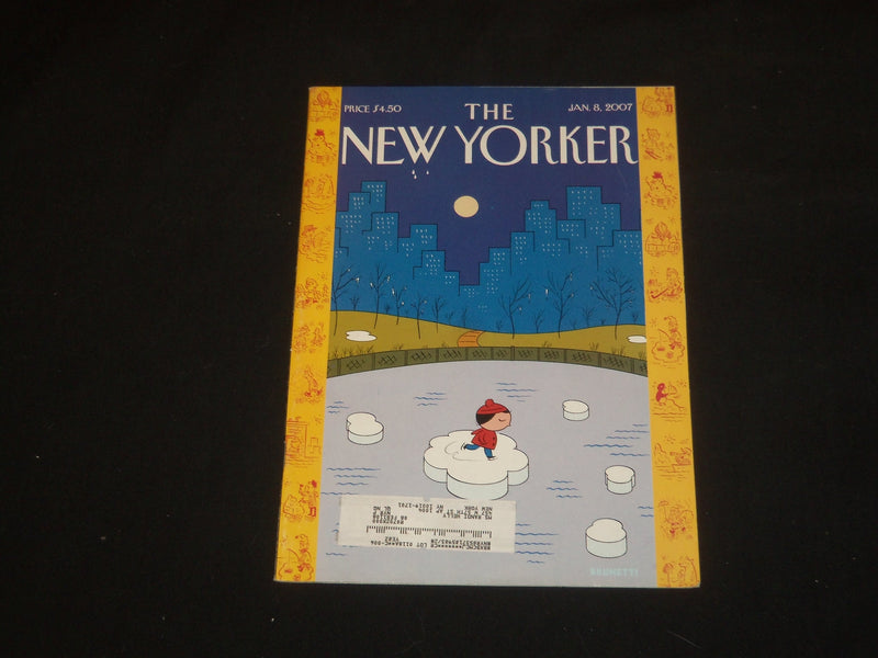 2007 JANUARY 8 THE NEW YORKER MAGAZINE - ILLUSTRATED COVER - NY 2088