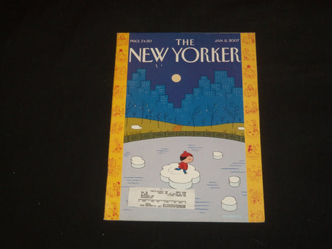 2007 JANUARY 8 THE NEW YORKER MAGAZINE - ILLUSTRATED COVER - NY 2088