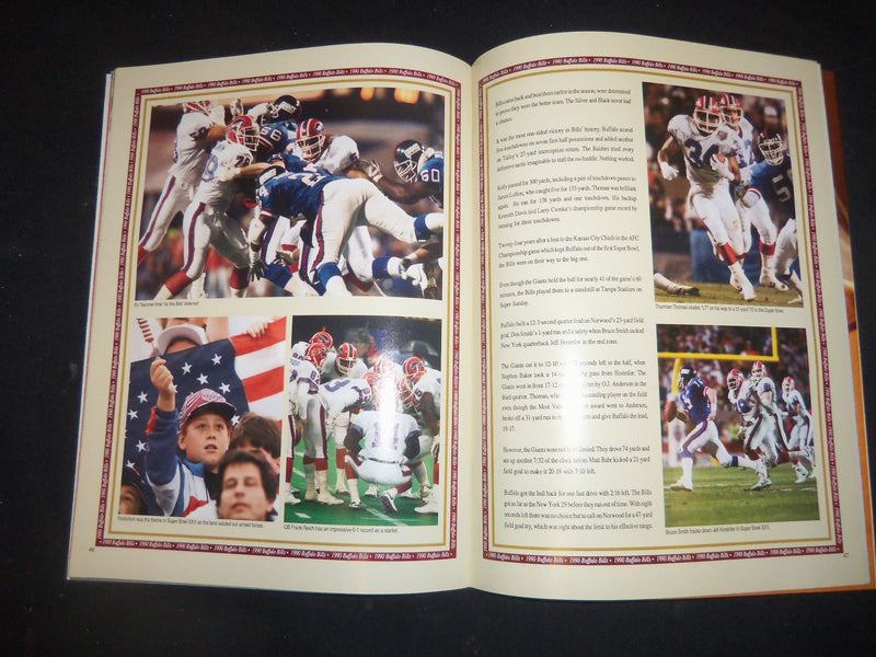 1991 BUFFALO BILLS OFFICIAL YEARBOOK - LOT OF 9 - O 2902