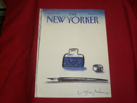 1988 JANUARY 25 NEW YORKER MAGAZINE FRONT COVER ONLY - GREAT ART FOR FRAMING