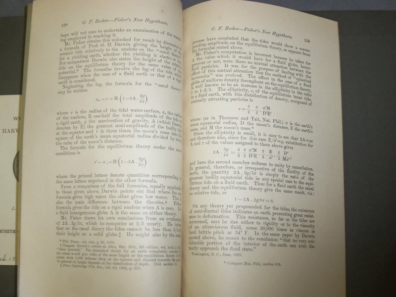 1893 FISHER'S NEW NYPOTHESIS - J 4914