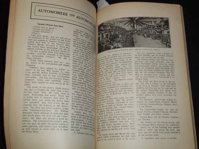 1906 MAY ROD AND GUN IN CANADA AND MOTOR MAGAZINE - YOUTHFUL ANGLERS - J 8092