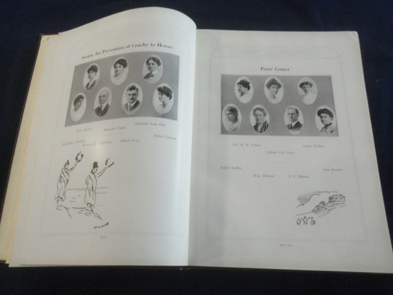 1917 THE ANNUAL ROCKFORD HIGH SCHOOL YEARBOOK - ROCKFORD, ILLINOIS - YB 2595