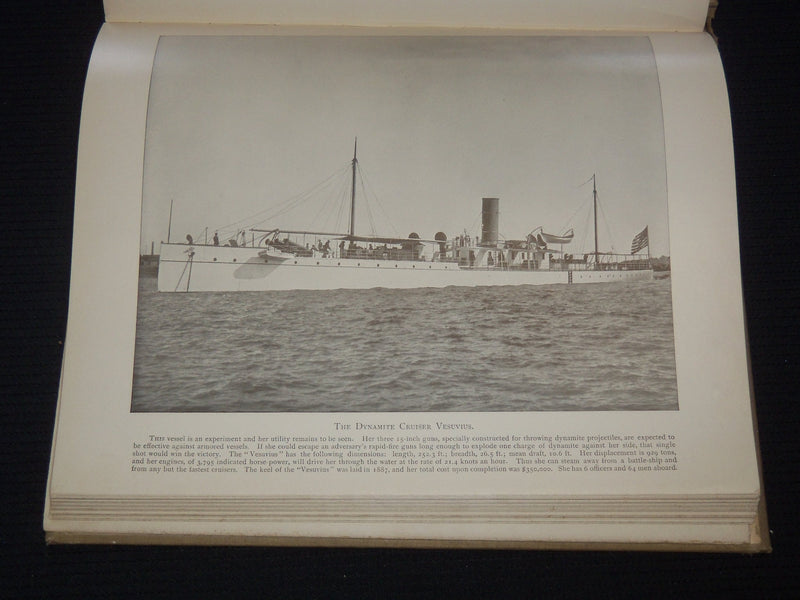 1894 PICTURESQUE CUBA AND OUR NAVY HARDCOVER BOOK - NICE PHOTOS - KD 5293D