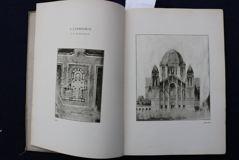 1905 M.I.T. ARCHITECTURAL ANNUAL HARDCOVER BOOK - K 1302