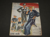 1936 SUMMER AUX GALERIES LAFAYETTE L'ÉLÉGANCE ESTIVALE FRENCH CATALOGUE- FR 1057