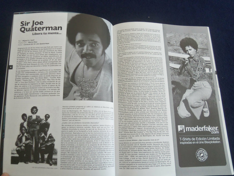 2010 APRIL ENLACE FUNK MAGAZINE - CHRISTIAN SCOTT - SPANISH - F 375E