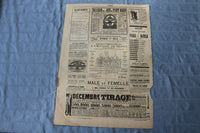 1872 NOVEMBER 24 LE GRELOT NEWSPAPER - LE PLUS A PLAINDRE - FRENCH - NP 8606