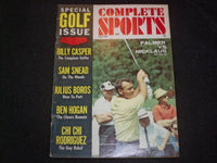 1967 JULY COMPLETE SPORTS MAGAZINE - ARNOLD PALMER COVER - GOLF ISSUE - ST 6347
