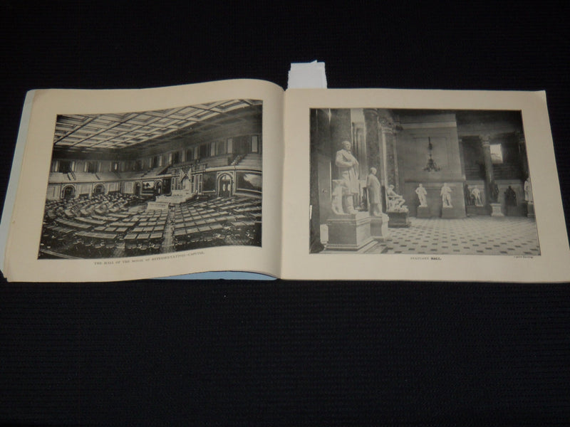 1902 WASHINGTON THE NATION'S PRIDE VIEW BOOK - GREAT PHOTOS - J 7911