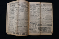 1901 HOWARD ATHENAEUM PROGRAMS - LOT OF 5 - BOSTON, MASSACHUSETTS - K 2275