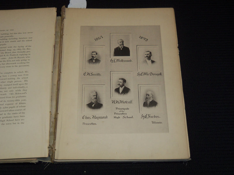 1892 SOUVENIR ECHOES PRINCETON HIGH SCHOOL 1869-1892 LOT OF 2 - KD 4134