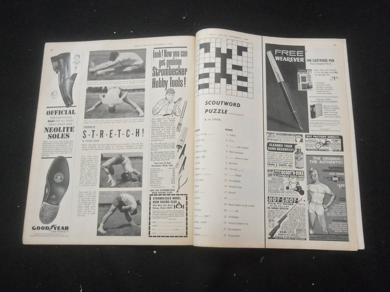 1964 SEPTEMBER BOYS' LIFE MAGAZINE - FORD'S FABULOUSE FLIVER - ST 3770ZA