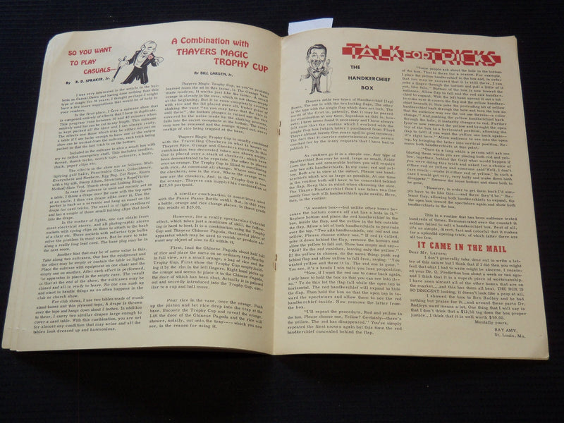 1948 FALL THAYERSS MAGICAL BULLETIN VOLUME 13 ISSUE NO. 2 - GODFREY - SP 3253M