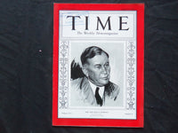 1937 AUGUST 23 TIME MAGAZINE - SENATOR ALBEN BARKLEY - T 576