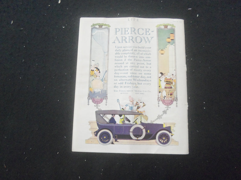 1914 OCTOBER 8 LIFE MAGAZINE - PUTTING IT UP TO FATHER - L 760B